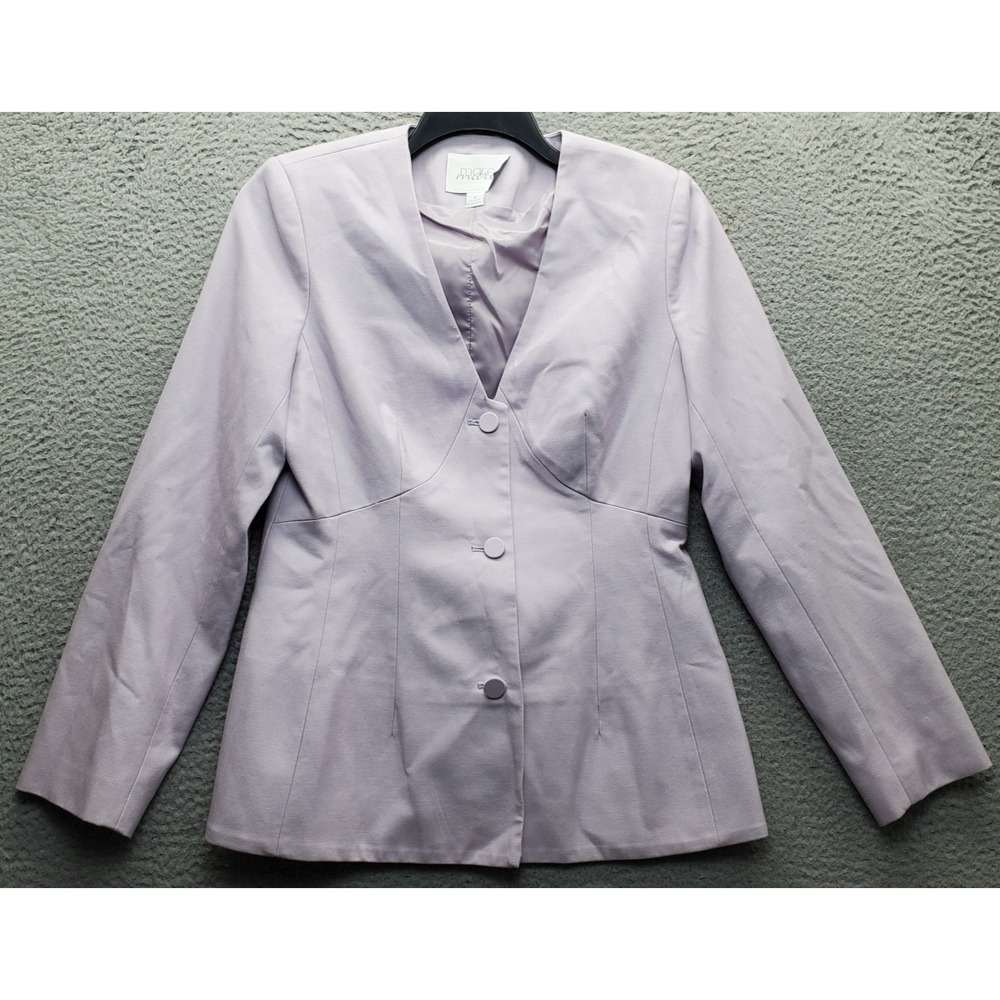 Mare Mare Blazer Jacket Womens Medium Purple Professional Office Wear Classic